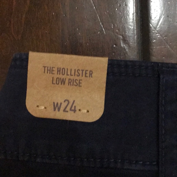 Hollister NWT bermuda boyshorts shorts size 0 blue - Picture 4 of 7